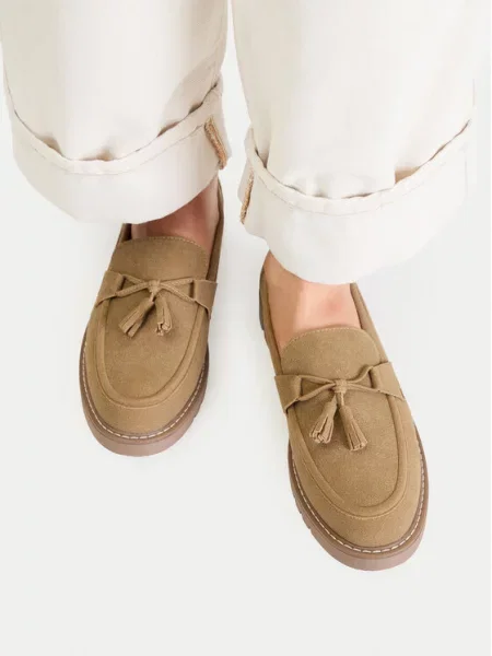 Pantofi loafer Jenny bej