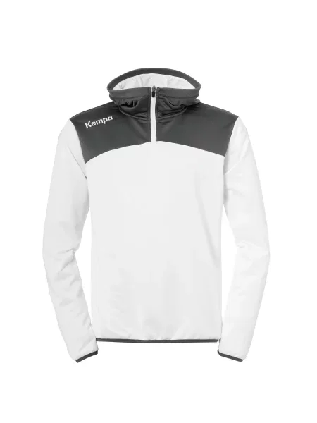 Bluza emotion Kempa Quarter Zip biała