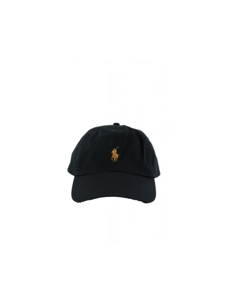 Polo Ralph Lauren czapka z daszkiem gładka czarny