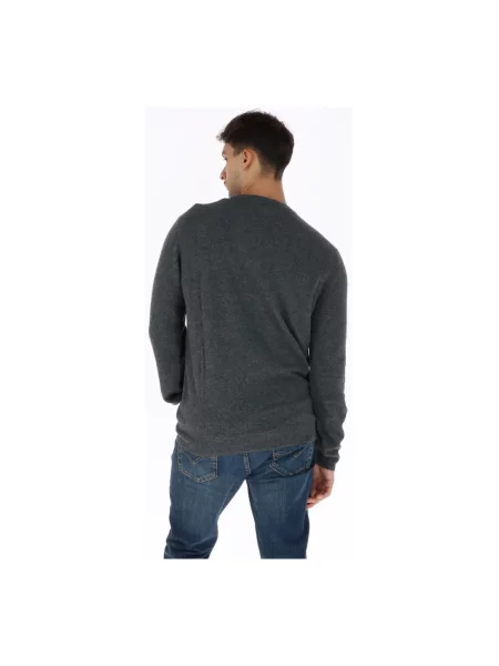 Sweter Timberland wełniany szary