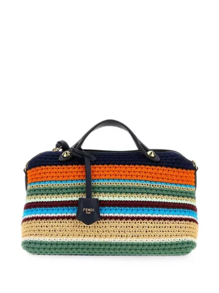 Geantă shopper Fendi albastru
