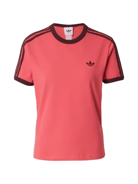 ADIDAS ORIGINALS Tricou Slim roz neon negru