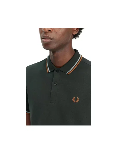 Koszulka polo Fred Perry klasyczna zielona
