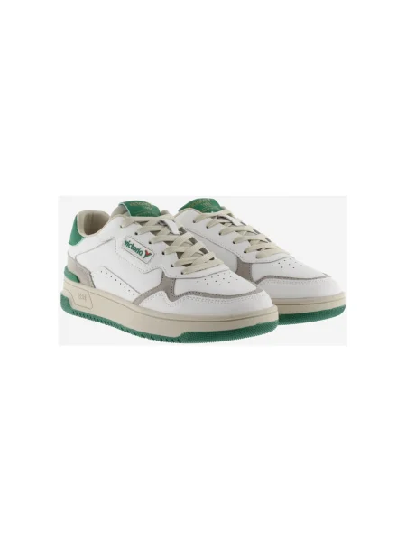 Pantofi Victoria din piele clasici alb