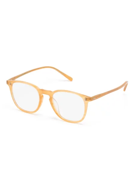 Saulės akiniai Oliver Peoples geltona