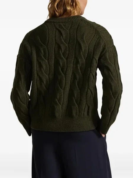 Căciulă Polo Ralph Lauren cu broderie cu dungi cowboy roșu