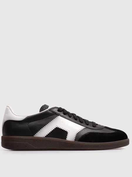 Шкіряні кеди Santoni чорні