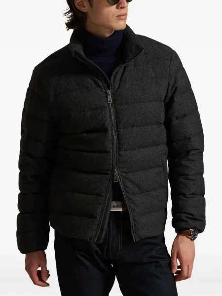 Ριγέ polo Polo Ralph Lauren με κουκούλα με αυτόγραφο λευκό