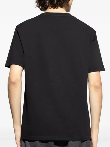 Tricou Jil Sander cu imagine negru