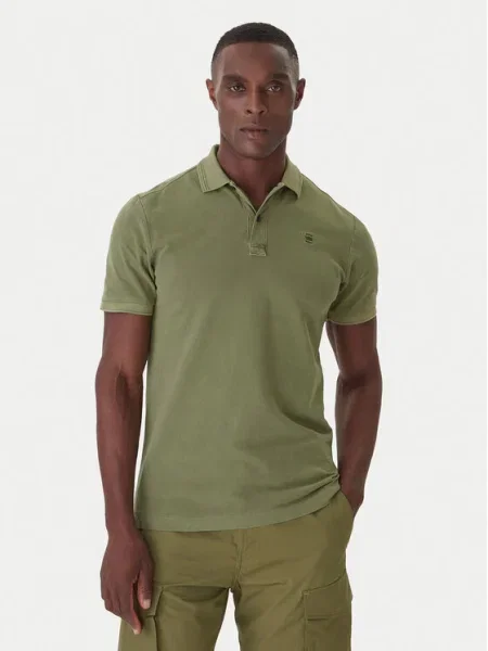 G-Star Raw Tricou polo Dunda verde