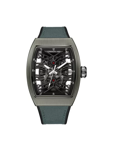 CERRUTI Analogové hodinky Date watch Calliano' šedá