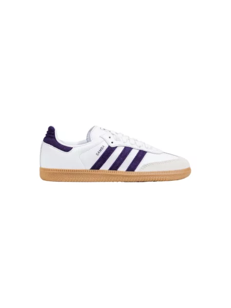 Długie sneakersy Adidas Samba białe