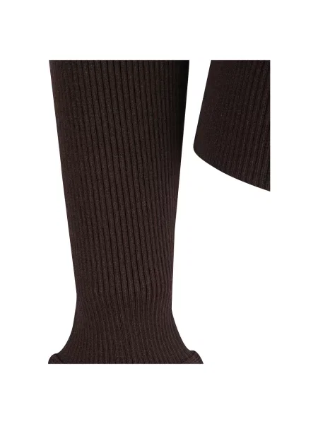 Sweter Twinset brązowy