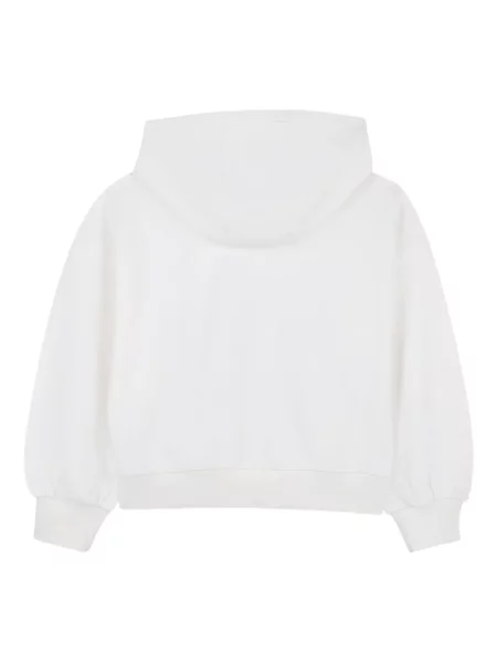 Bluza z kapturem dziecięca Kenzo biała