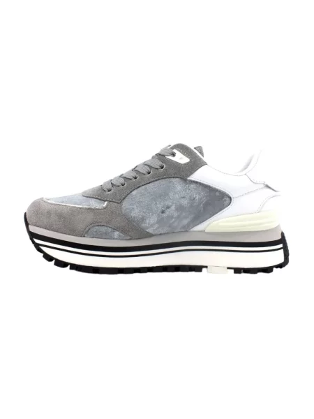 Sneakersy Liu Jo skórzane casual szare
