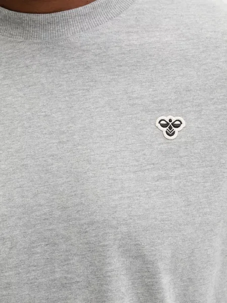 Футболка Hummel однотонна сірий
