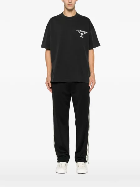Scurt tricou Cole Buxton cu imagine negru