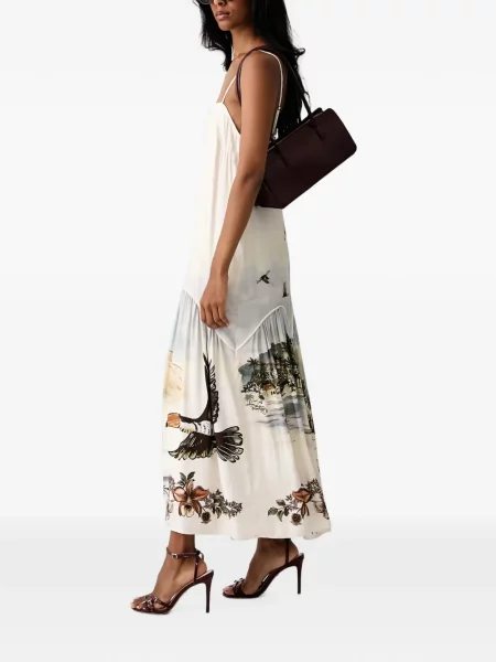 Rochie maxi Farm Rio cu imagine