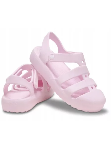Sandały Dla Dzieci Crocs Classic Fisherman Kids różowe