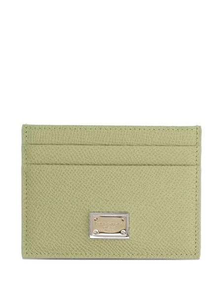 Portofel Dolce & Gabbana cu autograf verde