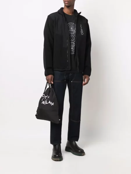 Lehký bunda Marcelo Burlon County Of Milan černá