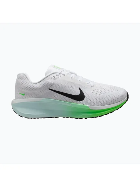 Férfi futócipő Nike Winflo 11 white/glacier blue/green strike/black. Méret: 46 EU fehér