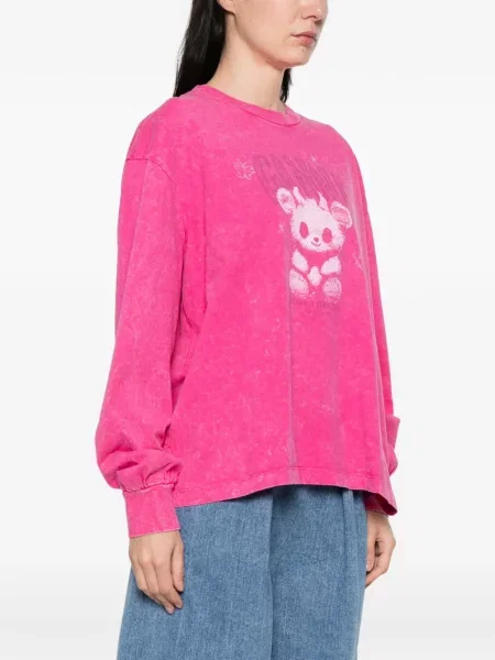 Tricou Ganni roz