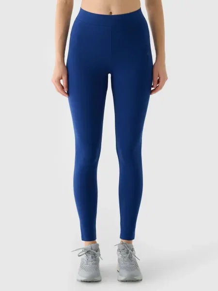 4F legginsy treningowe M granatowe