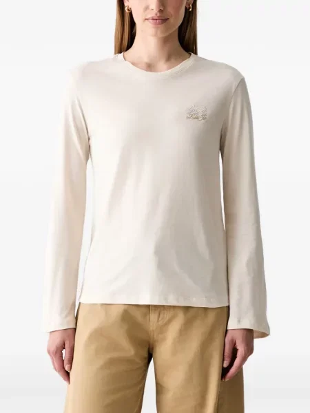 Lung tricou Liu Jo cu broderie
