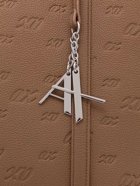 Кожаная сумка шоппер Armani Exchange