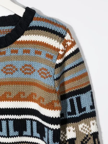 Sweter dziecięcy Lanvin Enfant niebieski
