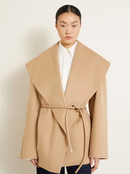 Sportmax Kurtka Uguale beige beżowa