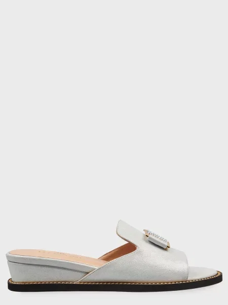 Шлепанцы Ilasio Renzoni серебряные
