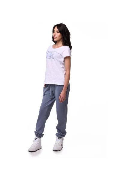 Scurt tricou Leone 1947 cu mâneci scurte alb