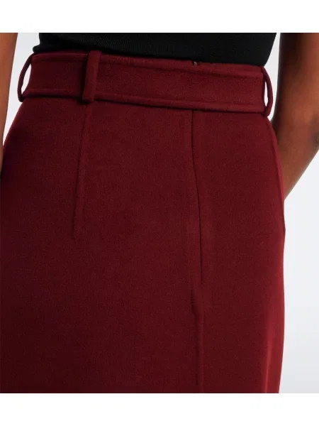 Cu centură fustă tip creion 's Max Mara de lână