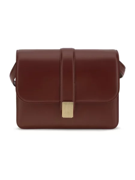 Torebka crossbody Khaite skórzana czerwona