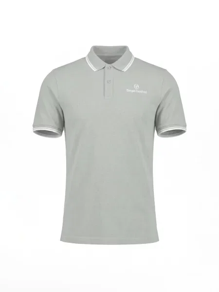 Sergio Tacchini Póló Reed Co pasztellzöld fehér