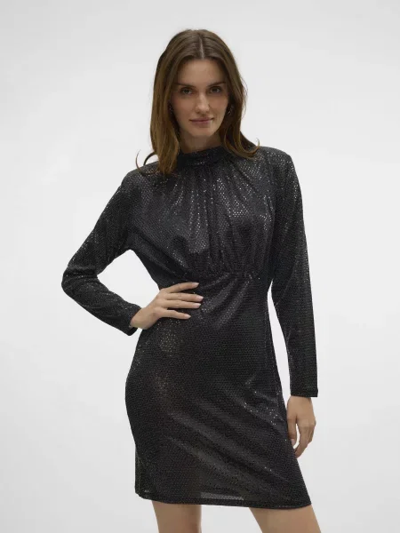 Сукня міні Vero Moda перероблений чорний