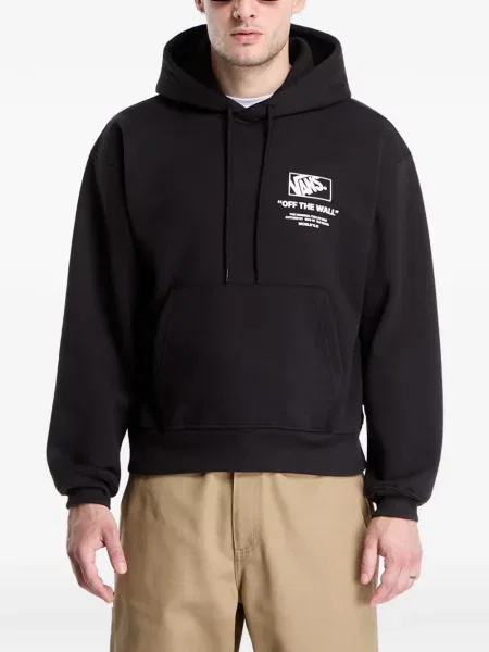 Hanorac cu glugă Vans negru