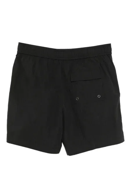 Pantaloni scurți James Perse cu broderie negru