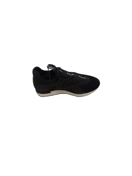 Sneakersy Pollini zamszowe wsuwane czarne