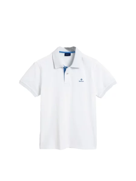 Koszulka polo Gant biała