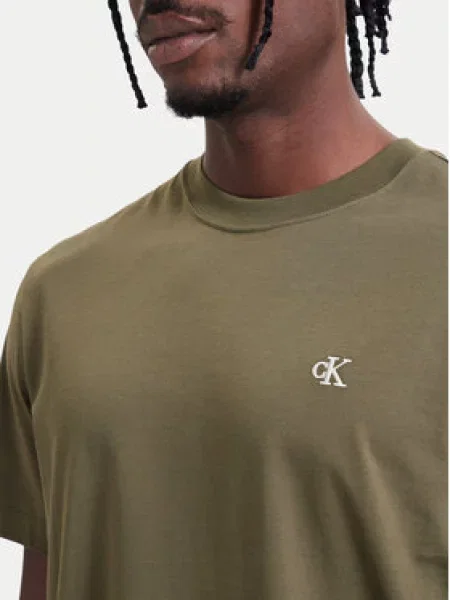 Calvin Klein Jeans Majica Easy Monologo Khaki