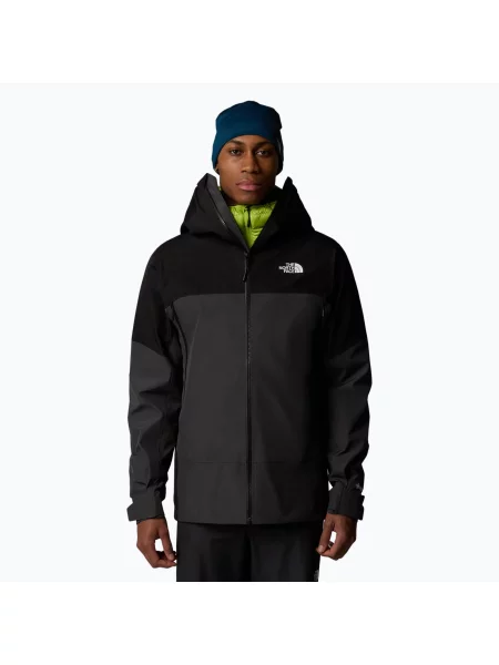 Kurtka przeciwdeszczowa The North Face Jazzi 3L Gtx anthracite grey / black czarna