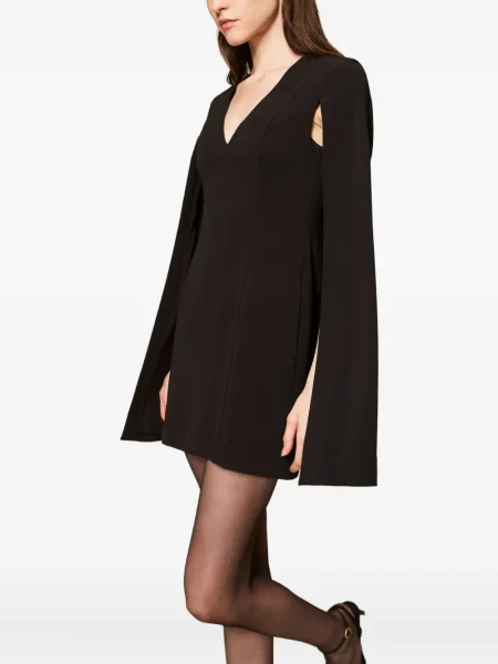Rochie Twinset cu decolteu în V de costum negru