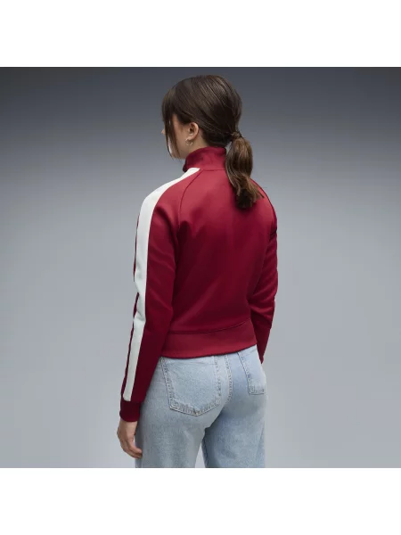 PUMA krÃ³tka kurtka dresowa T7 ALWAYS ON OdzieÅ¼ S czerwony