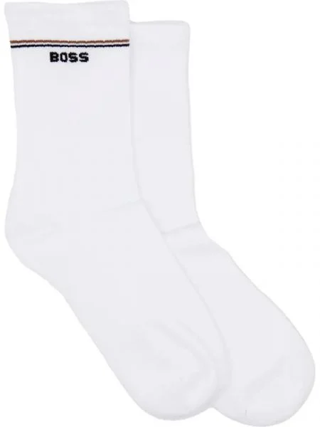 BOSS BLACK Șosete QS Iconic CC W alb