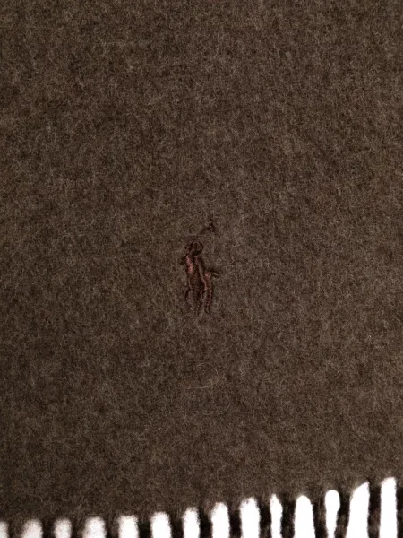 Шал Polo Ralph Lauren с ресни кафяво