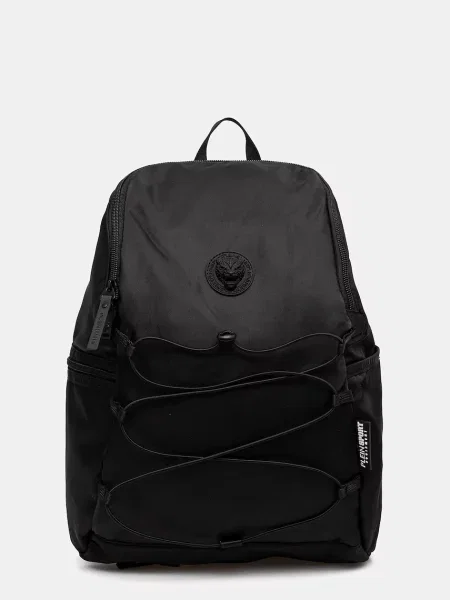 PLEIN SPORT plecak duży gładki PAEA czarny