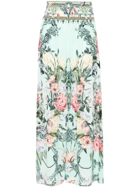 Pantaloni Camilla verde